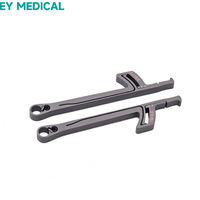 Clé dynamométrique manuelle EY MEDICAL en alliage de titane noir pour implants dentaires, clé à vis pour abutment, autoclavable, échelle 60 N.cm, OEM ODM