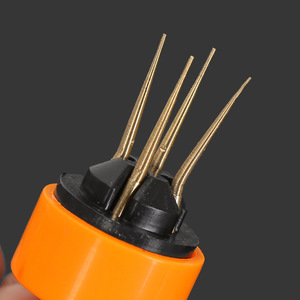 HONGCHONGJIA Red Worm <b>Clip</b> Baiting Device Plastic <b>Hook</b> <b>Clip</b> For Carp Bottom Fishing Portable - Product Image 3