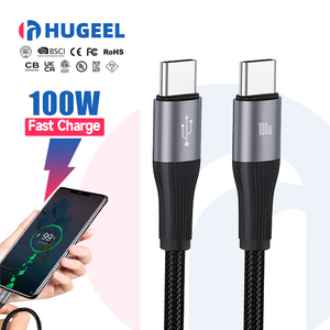 Nhà Máy Bán Buôn Giá 1M Loại C Sạc Cáp 100W <span class=keywords><strong>Usb</strong></span>-C Để C Nhanh Chóng Cáp Dữ Liệu Cho Điện Thoại Máy Tính Bảng Máy Tính Xách Tay Nhà Văn Phòng - Product Image 2