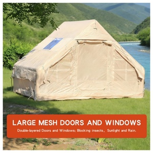 <span class=keywords><strong>Tente</strong></span> de camping gonflable très vendue, en Oxford 420D, quatre saisons, une chambre, luxe, ouverture automatique rapide, <span class=keywords><strong>tente</strong></span> familiale portable - Product Image 5
