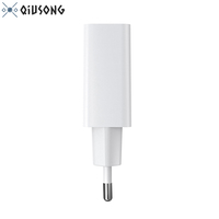 Adaptateur de chargeur USB C PD 20W, chargeur mural rapide PD20W GaN Cube EU avec certification GS/CE