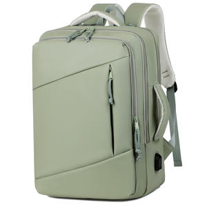 Moda viaje al aire libre computadora de gran capacidad con USB Laptop mochila bolsa China impermeable - Product Image 1