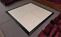 Scène de danse moderne en MDF blanc de haute qualité pour mariages et événements – Nouvelle arrivée, décoration de mariage