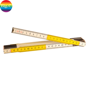 Tùy Chỉnh Màu Kép 2 Mét 10 Gấp Bằng Gỗ Quy Mô Gấp Cai Trị Với Biểu Tượng Tùy Chỉnh Cho Khuyến Mãi - Product Image 5