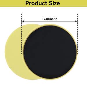 Tapis de glisse en EVA pour le sport, matériau ABS, pour le fitness, le yoga, le pilates, l'entraînement des muscles abdominaux et des exercices de renforcement du tronc - Product Image 2