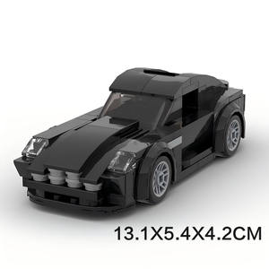 Kit de Modélisme de Voiture de Course <span class=keywords><strong>Super</strong></span> Sportive Célèbre, Briques DIY, Mini Voitures, Instructions en Papier, Jouets, Ensemble de Blocs de Construction pour Garçons - Product Image 6