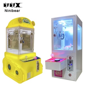 Factory Wholesale Small Mini <b>Claw</b> Crane Toy <b>Machine</b> Cheap Coin Operated Arcade <b>Game</b> & Candy <b>Machine</b> - Product Image 4