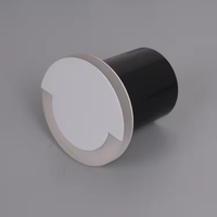 Lampes encastrées murales LED modernes en aluminium et acrylique pour escaliers, 3W DC24V 12V AC85-265V, étanches IP65