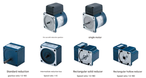 Three Phase Small Speed Reduction Motor Milling Key Shaft <b>Micro</b> Gear Reduction Motor - Product Image 3