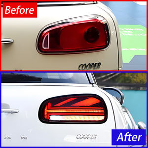 2014-2018 <span class=keywords><strong>Mini</strong></span> <span class=keywords><strong>Clubman</strong></span> F54 F55 F56 ensemble de feux arrière de voiture mise à niveau <span class=keywords><strong>2023</strong></span> style 100W LED lampes automatiques dynamiques 6500K couleur chaud nouveau - Product Image 6