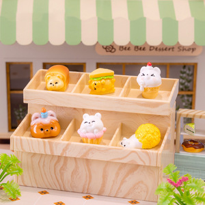 Miniature de gâteau de dessert cuit, accessoires mignons pour micro-paysages, figurine alimentaire miniature, ornement pour la décoration de la maison, du café, du restaurant et du bureau - Product Image 4