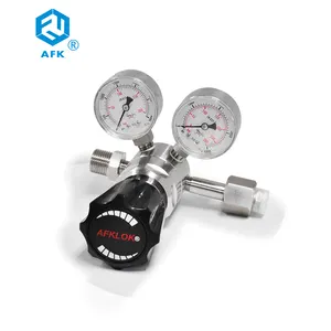 Co2 Regulator With Two Gauges/Co2 Gas Pressure Regulator Valve With Flowmeters