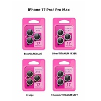 Film d'objectif 3D CD protecteur d'appareil photo avec emballage de vente au détail pour iphone 17 Pro Max 17 air 17 Plus Film d'appareil photo en verre trempé