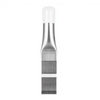 Outil de réparation de ailettes de climatiseur, peigne à serpentin, brosse pliable universelle pour condenseur de climatisation et radiateur, en microfibre et acier inoxydable, avec support