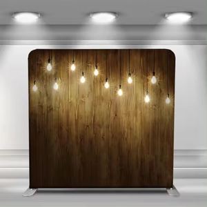 8x8ft đôi hai mặt <span class=keywords><strong>Backdrop</strong></span> in ấn căng thẳng vải Photo Booth <span class=keywords><strong>Backdrop</strong></span> Foto nền cho nhiếp ảnh trở lại thả đứng - Product Image 3