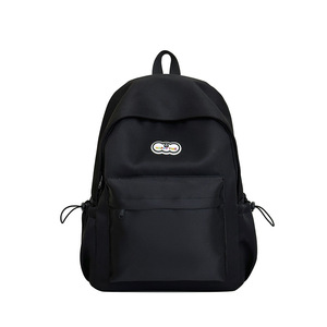Women's ins-style <b>backpack</b> unique color block design perfect for middle and high school students stylish high-capacity - Product Image 4