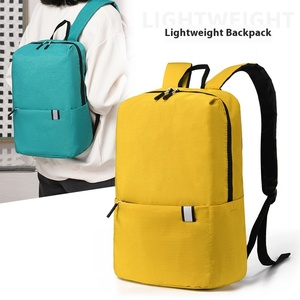 Casual Lightweight Double Shoulder Backpack for Students and School for Corporate Wholesale Promotional Gift Customized