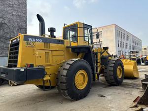 Chargeuse sur pneus Komatsu WA500-3 d'occasion, capacité nominale de 35 tonnes, puissance de 263 kW, 4001-6000 heures de fonctionnement, fiable pour les travaux en carrière - Product Image 3