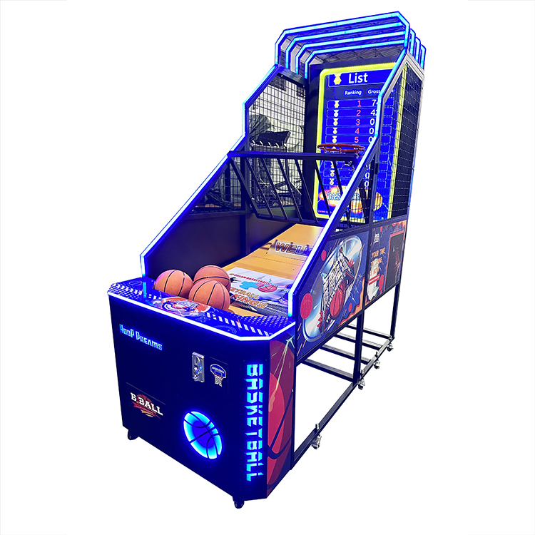Popular Coin Operated Machine Basketball Shooting Game Basketball Amusement Game Machine