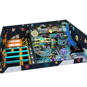 设计淘气城堡组合儿童互动室内游乐中心儿童空间主题室内游乐场 - Product Image 5