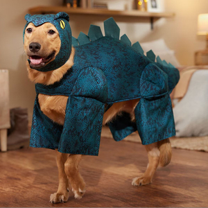 Disfraz de dinosaurio <span class=keywords><strong>para</strong></span> perro Cosplay mascota ropa de Halloween disfraz de dragón divertido personalizado <span class=keywords><strong>para</strong></span> perro - Product Image 5