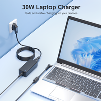 Chargeur d'ordinateur portable certifié CE 30W 19V 1.58A DC 5.5x1.7mm Connecteur Adaptateur universel pour la vente en gros B2B