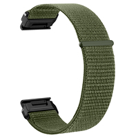 Eraysun Quick Release 02 Magic Stick Bracelet en nylon Accessoires de bande de montre intelligente pour Garmin Fenix7 22mm 26mm