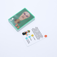 Jeux de société écologiques personnalisables sur le thème de l'amusement pour enfants et adultes, pour des jeux interactifs en soirée