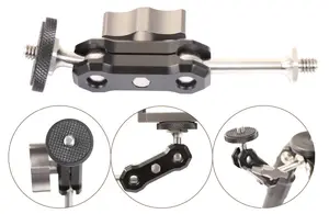 Bras <span class=keywords><strong>magicl</strong></span> rotatif à 360 degrés, en alliage d'aluminium, personnalisable, double tête à billes, pour appareil photo personnalisé - Product Image 3