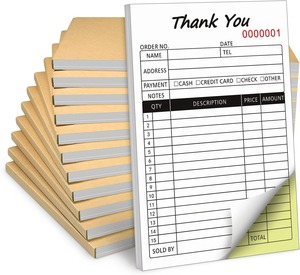 Carta Carbonless di alta qualità in fogli di colore personalizzato Ncr carta Carbonless servizio di stampa di libri - Product Image 1