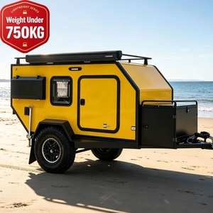 Remorque de <span class=keywords><strong>camping</strong></span> légère, remorques de voyage économiques, <span class=keywords><strong>camping</strong></span>-<span class=keywords><strong>car</strong></span>, remorque RV, moins de 750 kg, <span class=keywords><strong>camping</strong></span> tout-terrain, petite caravane - Product Image 2