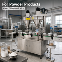 Macchina Automatica Industriale per il Confezionamento di Polveri: Latte in Polvere, Cacao, Caffè, Spezie, Componenti in Acciaio
