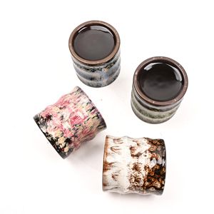 แก้วชิมกาแฟเซรามิกทรงแปลกตา ขนาด 115 มล. เคลือบเงาแบบวินเทจ ขายส่ง - Product Image 2