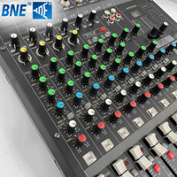 Vente directe d'usine, mélangeur MG12X, mélangeur audio 12 canaux, contrôleur DJ, console de mixage audio professionnelle 12 voies pour système sonore