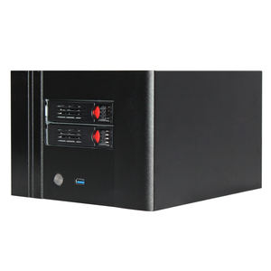 SATA Backplane 2 Bays Mini <span class=keywords><strong>Nas</strong></span> Server case Châssis de serveur industriel avec 3.5 ''Hard Drive <span class=keywords><strong>Nas</strong></span> case - Product Image 3