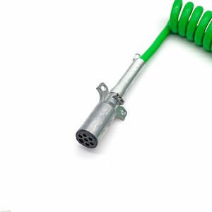 <span class=keywords><strong>7</strong></span> voies <span class=keywords><strong>remorque</strong></span> prise ABS câble fil 7Pin Semi <span class=keywords><strong>remorque</strong></span> électrique enroulé câble d'extension cordon pour 12V camion lumière lien d'alimentation - Product Image 4