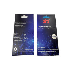 14.8W/<span class=keywords><strong>M</strong></span>. K 85X45X0.5Mm Bantalan Celah Silikon Termal Ekstrim untuk Kartu Grafis CPU GPU - Product Image 3