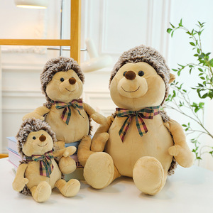 Juguete de Peluche Suave de Erizo con Cinta de Felpa y Relleno de Algodón PP, Muñeco de Animal para Regalo de Cumpleaños - Product Image 2