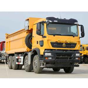 Camion benne Sinotruk Howo TX 8X4 440HP 15-20T, norme d'émission Euro 5, nouveau camion lourd à conduite à gauche avec caméra arrière - Product Image 1