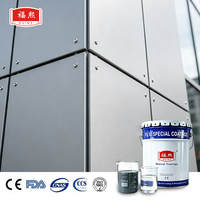 Revêtement de finition FEVE fluorocarboné bicomposant auto-séchant F3003, revêtement anticorrosion longue durée pour les zones côtières offshore, service OEM