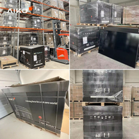 Utilisation pour le toit de la maison Aiko Panneau photovoltaïque mono noir complet 460W 465W 470W 480W 485W Panneaux solaires Neostar 3S54