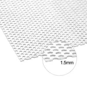China wholesale Factory Best Selling Stainless Steel Perforated Sheet Metal Mesh Perforated Metal Mesh Speaker Grille