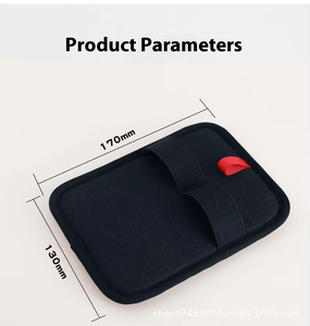 قفازات إزالة شعر الحيوانات الأليفة صديقة للبيئة من جوسبيت مع فرشاة ومشط، مصنوعة من البلاستيك للعناية بالكلاب والقطط في الحمام - Product Image 5