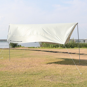 Old Accountant Multi Functional Hexagonal Sunshade Awning 3-4 Person Outdoor Camping <b>Waterproof</b> Oxford Cloth <b>Canopy</b> - Product Image 4