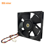 Kipas Pendingin untuk ASIC Miner 6000RPM 7200RPM 4800RPM 12038 DC12V <150W 12X12X3.8Cm Bahan ABS Aksesori Prosesor Data Komputer