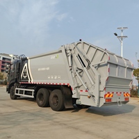 Camion à ordures compacteur diesel à transmission manuelle 6*4 pour le transport et la collecte des déchets, moteur inclus à vendre