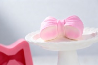 Adorable ensemble de moules à nœud papillon en silicone-Moule à dessert et décoration de gâteau 3D pour la cuisson