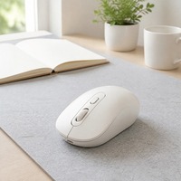 Mouse Nirkabel 2.4G Kantor Klik Senyap Ergonomis Mouse Portabel untuk Tablet Laptop Komputer PC Desktop Notebook Rumah