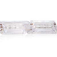 Bande lumineuse décorative de couleur blanche DRL, système d'éclairage automatique RGB avec télécommande, phares LED haute puissance, étanches IP65