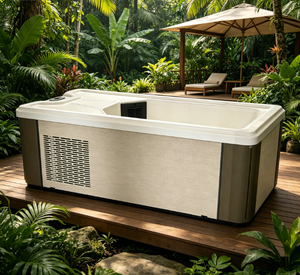 Vanace All in One Acrylic Ice Bath Tub with Ozone Sterilization and Filtration System for Clean Water - Product Image 1